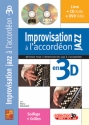 Improvisation Jazz L'Accordeon 3D Accordion Buch + CD + CD-ROM