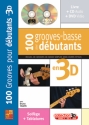 Bruno Tauzin, 100 Grooves Basse Pour Debutants Bass Guitar Buch + CD + CD-ROM