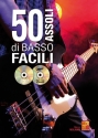 50 Assoli Di Basso Facili Bass Guitar Buch + CD + CD-ROM