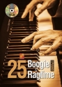 Federico Dattino, 25 boogie e ragtime per pianoforte Klavier Buch + DVD