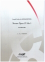 Sonata op.13 no.1 for 2 oboes score and parts