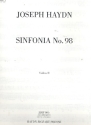 SINFONIE B-DUR NR.98 HOB.I:98 FUER ORCHESTER,  VIOLINE 2