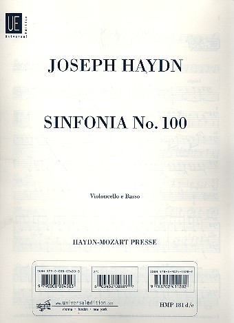 Sinfonie G-Dur Hob.I:100 fr Orchester Violoncello/Kontrabass