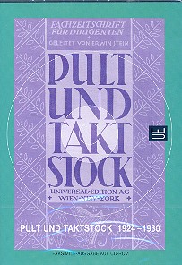 Pult und Taktstock 1924-1930 CD-Rom Faksimile