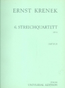 Quartett Nr.6 op.78 fr Streichquartett Partitur