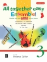 All together easy Ensemble - Christmas Band 3 Concert Pieces for flexible ensemble and piano,  score and parts