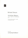 Schlichte Weisen op.21 TrV160 fr Gesang (hoch) und Klavier Partitur (dt/en)