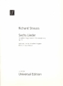 6 Lieder aus Lotosbltter op.19 fr Gesang (mittel) und Klavier (dt/en)