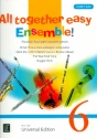 All together - Easy Ensemble Band 6 fr flexibles Ensemble Partitur und Stimmen