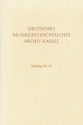 Deutsches Musikgeschichtliches Archiv Kassel Katalog der Filmsammlung Band 5/3.