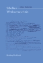 Sibelius Werkverzeichnis thematisch-bibliographisches Verzeichnis