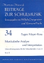 Musikalische Analyse und Interpretation Unterrichtssequenzen fr die Sekundarstufe 1 und 2