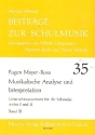 Musikalische Analyse und interpretation Unterrichtssequenzen fr die Sekundarstufe 1 und 2