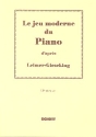 Le jeu moderne du Piano