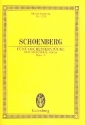 5 Orchesterstcke op.16 in der Originalfassung fr Orchester Studienpartitur