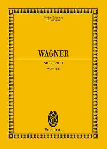 Siegfried WWV86C fr Soli und Orchester Studienpartitur  gebunden