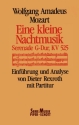 EINE KLEINE NACHTMUSIK KV525 SERENADE FUER STREICHER,  Studienpartitur REXROTH, DIETER, ED