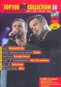 Top 100 Hit Collection Band 58 (+Midi-CD): fr Gesang/Klavier/Keyboard/Gitarre