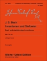 Inventionen und Sinfonien BWV772-801 fr Klavier Neuausgabe 2007