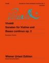 Sonaten op.2 fr Violine und Bc