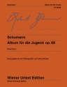 Album fr die Jugend op.68 fr Klavier (mit Titelvignetten, musikalischen Haus- und