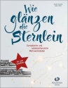 Wie glnzen die Sternlein fr 2 Flten (mit Texten und Akkorden) Spielpartitur