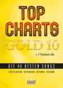 Top Charts Gold Band 10 (+2 CD's): Songbook Klavier/Keyboard/Gesang/Gitarre