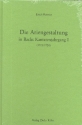 Die Ariengestaltung in Bachs Kantatenjahrgang 1 (1723/1724)