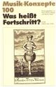 Was heit Fortschritt?