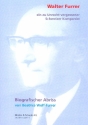 Walter Furrer Ein zu Unrecht vergessener Schweizer Komponist