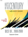 Hits of the Century Best of 1900-2000 in easy piano arrangements