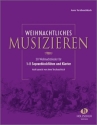 Weihnachtliches Musizieren fr 1-2 Sopranblockflten und Klavier Partitur und Spielpartitur,  Neuausgabe 2019