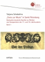 Texte zur Musik in St. Petersburg Gedruckte deutsche Quellen zu Werken von Komponisten des 17.+18.Jhrdts (2 Bnde)