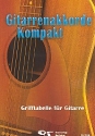 Gitarrenakkorde kompakt Grifftabelle fr Gitarre