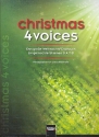 Christmas 4 Voices fr 4 gemischte Stimmen Partitur