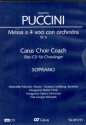 Messa a 4 voci SC6 - Chorstimme Sopran  Playalong-CD