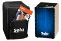 Varios Bundle Blue (Cajon, Rucksack, Pad und Schule)  Sela