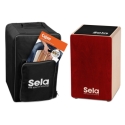 Primera Red Bundle (Cajon, Rucksack, Pad und Schule)  Sela