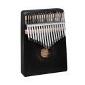 Kalimba Mahagoni 17 Schwarz  Sela-Set mit Kalimba, Polstertasche und Stimmhammer