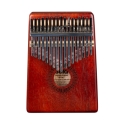 Kalimba Mahagoni 17 Rot  Sela-Set (Kalimba, Polstertasche und Stimmhammer)