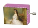 Spieluhr Kaiserwalzer Motiv Kaiserin Elisabeth (Sissi) (Winterhalter) mit Holz-Resonanzboden