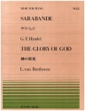 Sarabande und The Glory of God in Nature (Die Ehre Gottes aus der Natu for piano