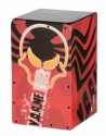 Cool Cajon Angry red Planet Size S (21x22x35cm)