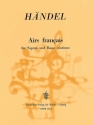 Airs Francais - Cantate francaise fr Sopran und Bc Young, Percy M., Ed