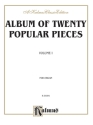 Album of 20 popular pieces vol.1 for organ