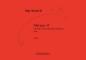 Marsyas II fr Flte, Viola, Violoncello und Klavier Partitur (= Klavier) und Stimmen