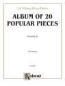 Album of 20 popular Pieces vol.3 for organ