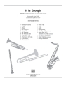 It is enough for mixed chorus and orchestra instrumental pak (score and parts)