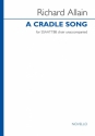 Richard Allain, A Cradle Song SSAATTBB Choral Score