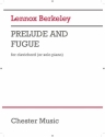 Lennox Berkeley, Prelude and Fugue for Clavichord Op.55 No.3 Clavichord [or Solo Piano] Buch